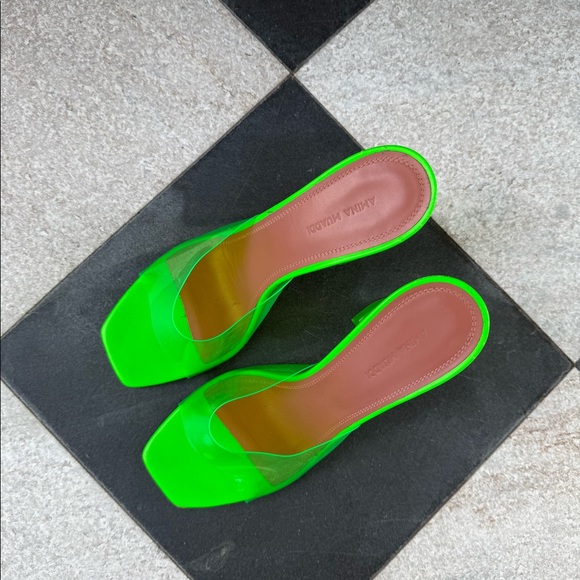 Amina muaddi Lupita PVC mules - Picture 6 of 7